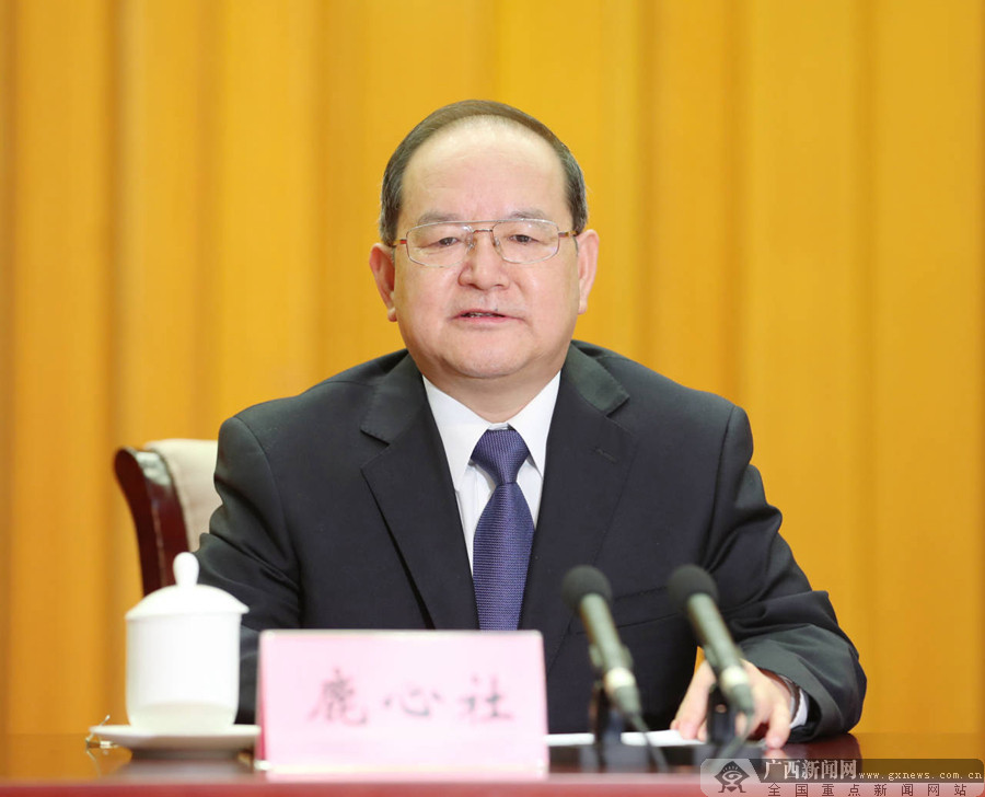 说明: 全区经济工作会议在南宁举行 鹿心社陈武讲话